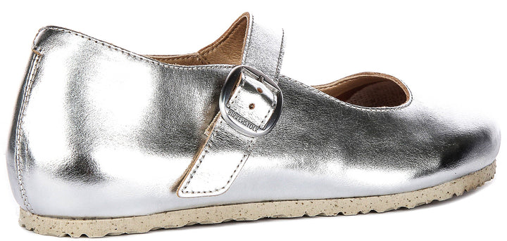 Birkenstock Tracy In Silver For Unisex