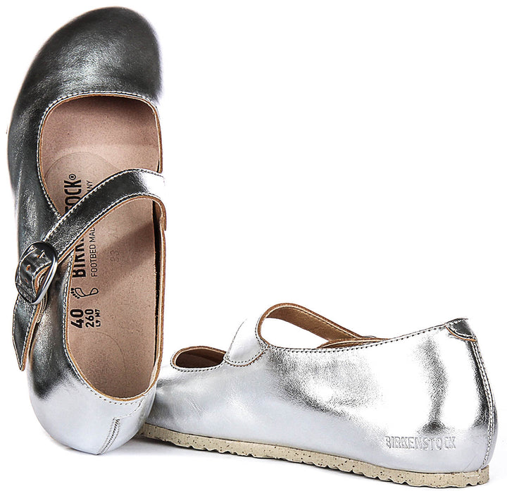 Birkenstock Tracy In Silver For Unisex