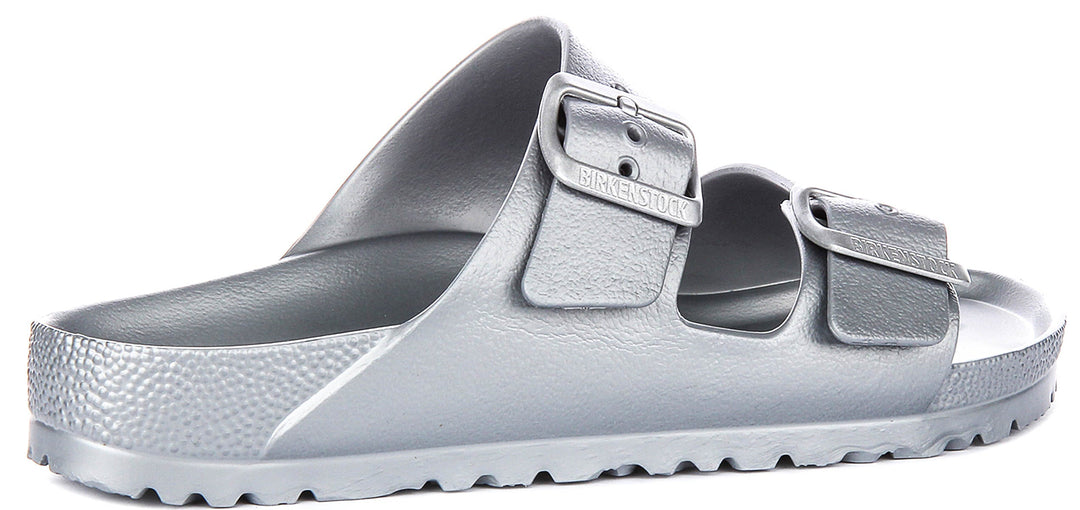 Birkenstock Arizona Eva In Silver | Narrow Fit