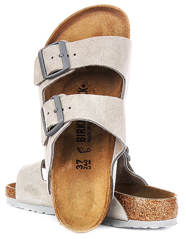 Birkenstock Arizon Bs en Stone pour Femme | Coupe Standard