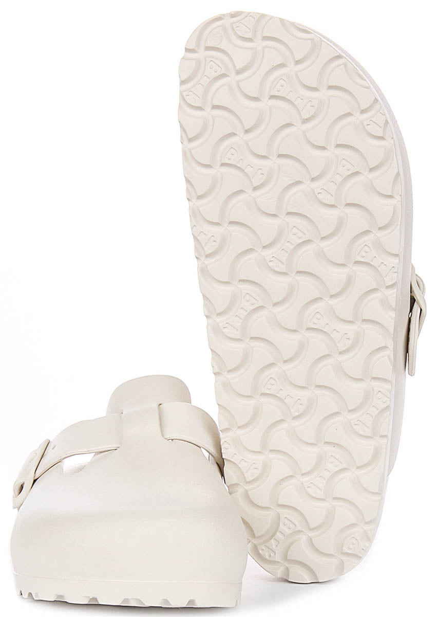 Birkenstock Boston Eva In Stone | Narrow Fit