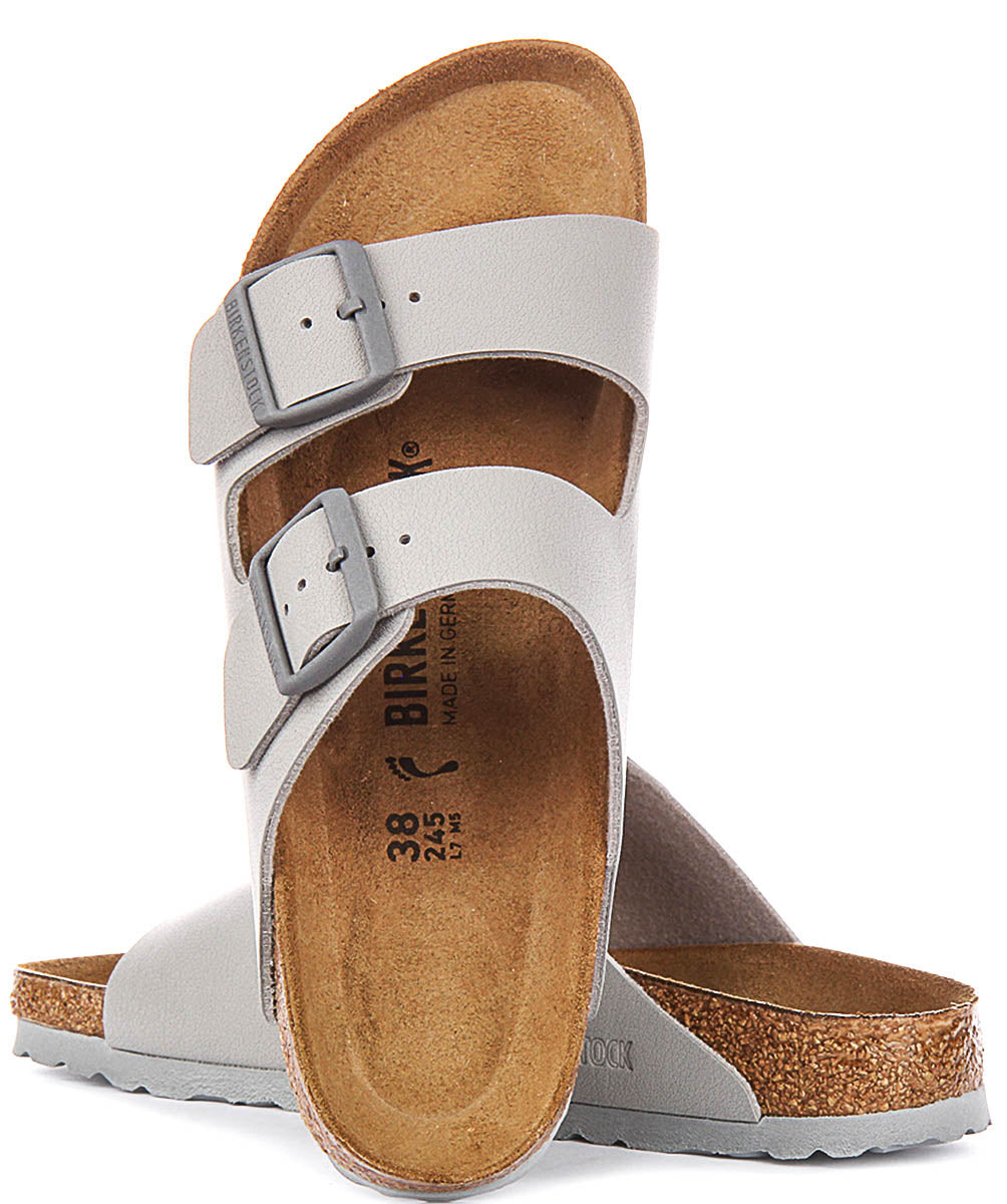 Birkenstock Arizona Bs In Stone | Narrow Fit