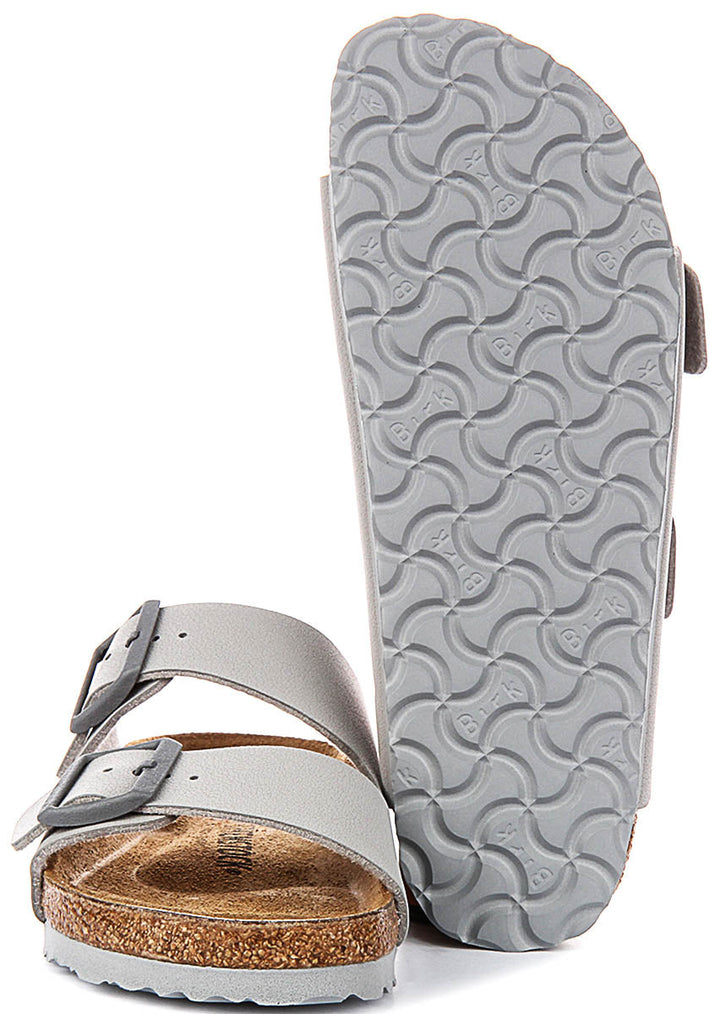 Birkenstock Arizona Bs In Stone | Narrow Fit