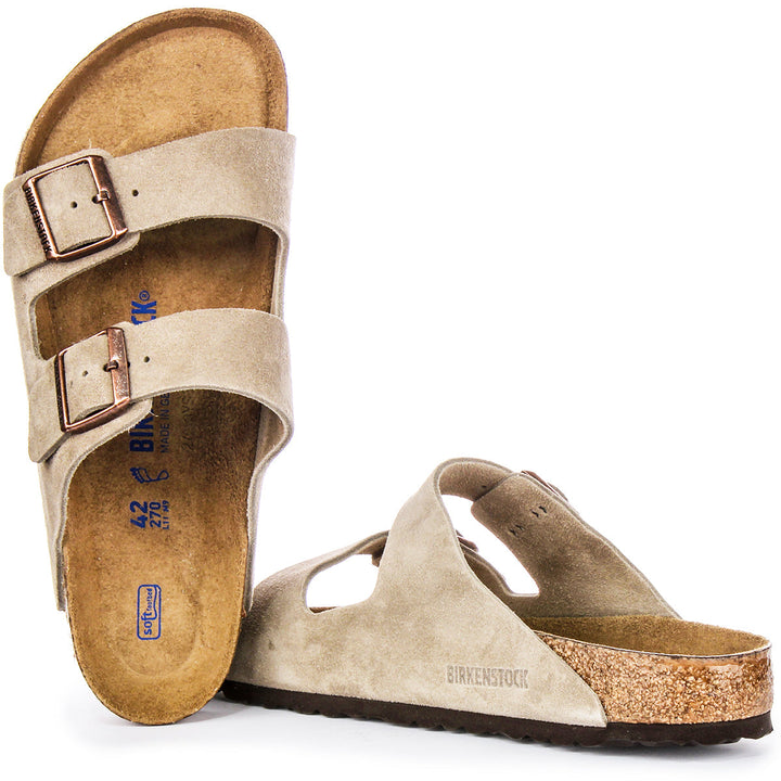 Birkenstock Arizona Semelle Douce en Taupe