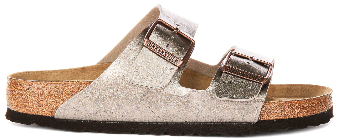 Birkenstock Arizona Bs en Taupe | Coupe Standard