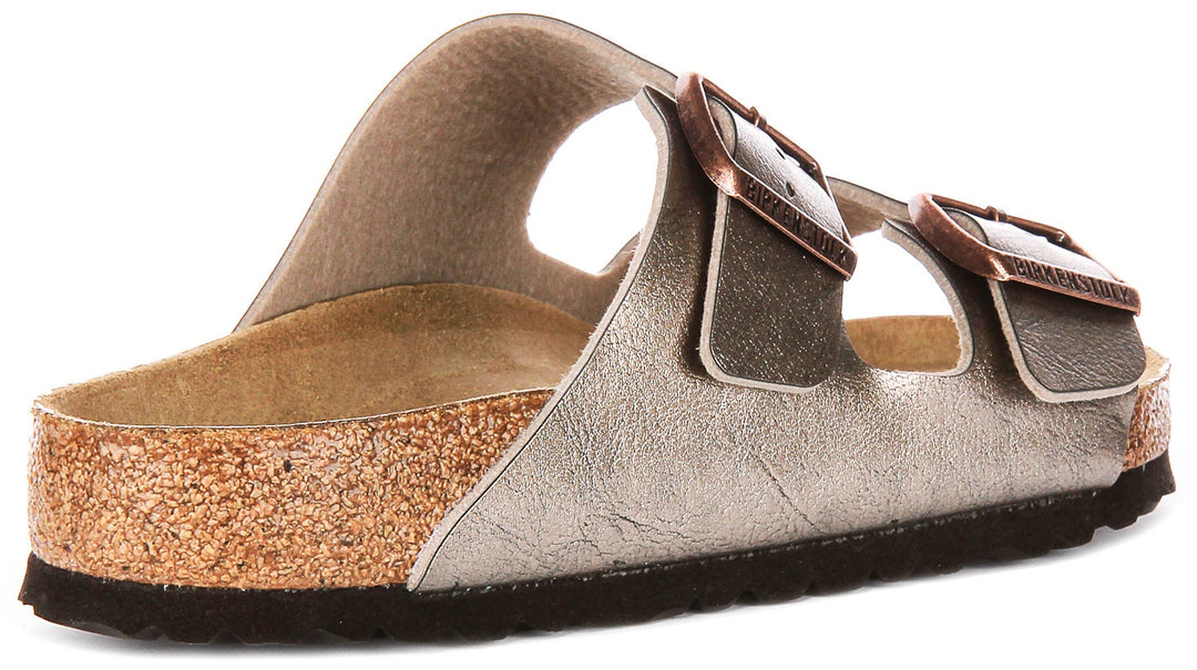 Birkenstock Arizona Bs en Taupe | Coupe Standard