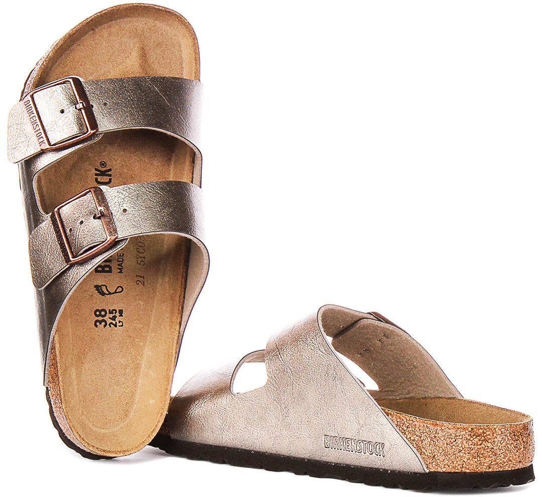 Birkenstock Arizona Bs en Taupe | Coupe Standard