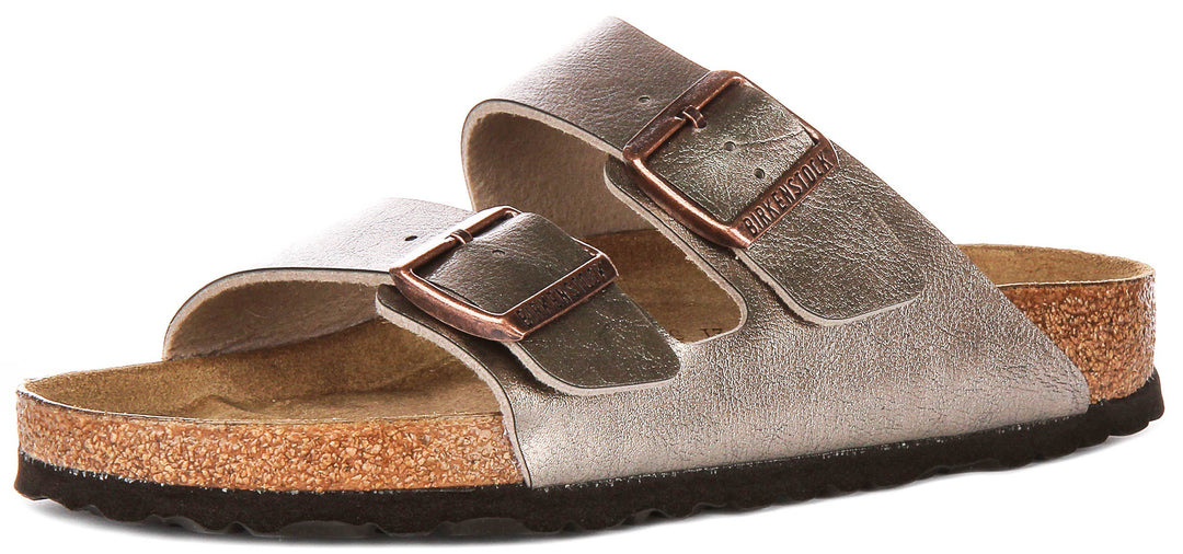 Birkenstock Arizona Bs en Taupe | Coupe Standard