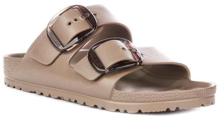 Birkenstock Arizona Eva Big Buckle In Taupe | Narrow Fit