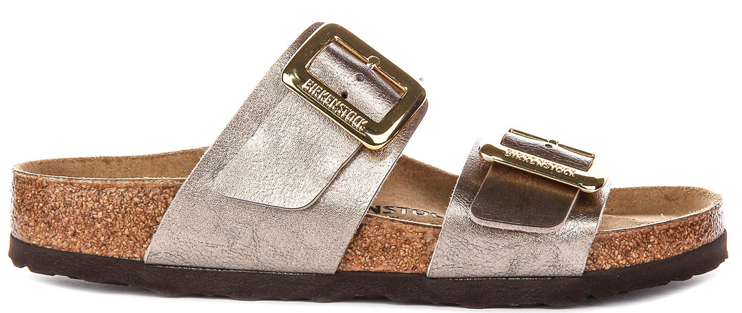 Birkenstock Sydney Cushion In Taupe | Regular Fit