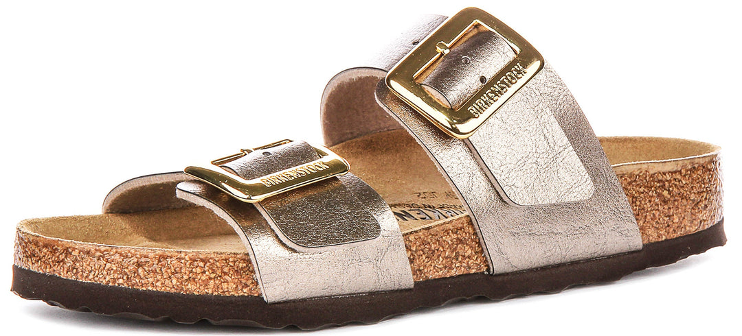 Birkenstock Sydney Cushion In Taupe | Regular Fit