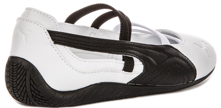 Puma Sc Ballet Leather In White For Women