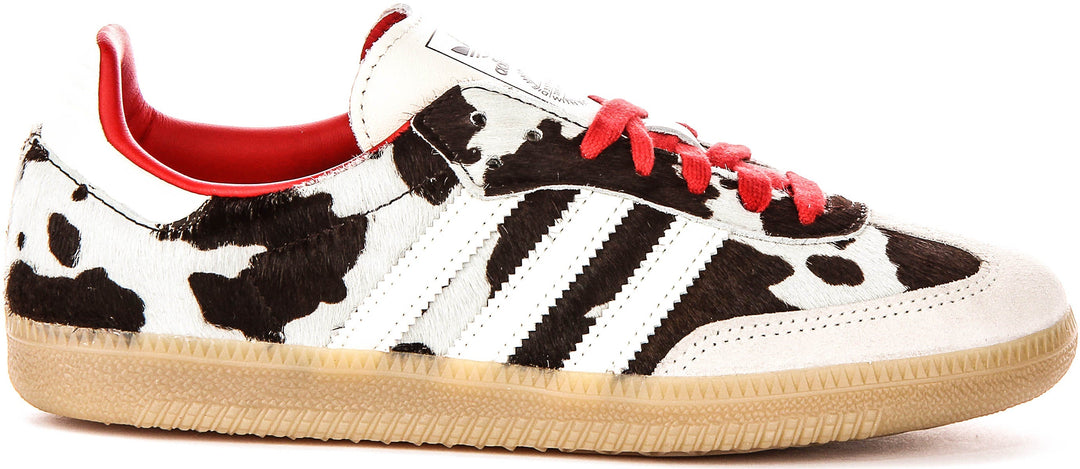 Adidas Samba OG W In White Black Cow Print For Women