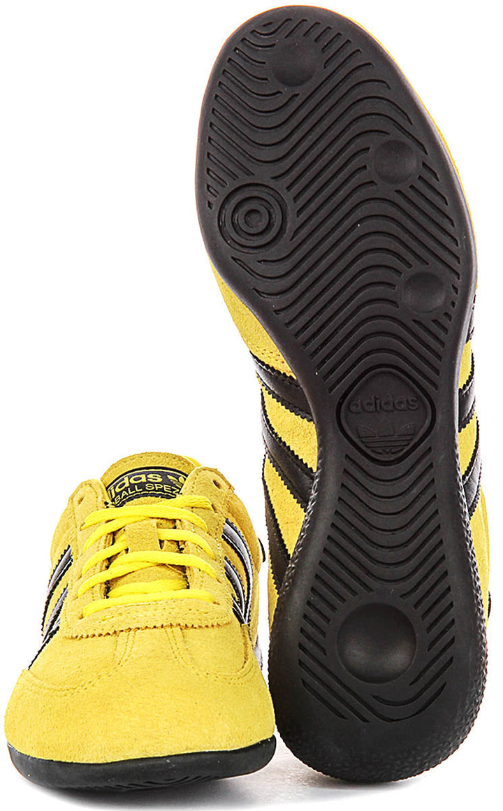 Adidas Handball Spezial Low Pro In Yellow Black For Women